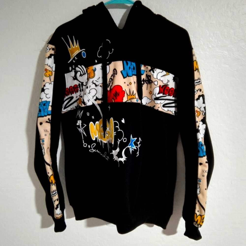 Screenshot Hoodie Black size small